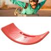 GOTOTOP Kids Wobble Board, Plastic Wobble Board Balance Trainer Board Curvy Rocker Board for Yoga and Exercise, 50kg / 110.2lb Capacity (Red) view 4