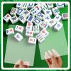 4Pcs Mahjong Tile Mixer Shuffler Fast Mahjong Shuffler Premium Plastic Mahjongs Tile Mixer Cards Mixing Tool for Mixing and Shuffling Tiles Mahjongs Lovers Playing Game Portable Accessories (Clear) view 3