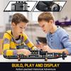 Amoyasite Strategic Nuclear Submarine Building Block Set, 1498 Pcs WWII Military Model with LED Lights, Display Stand, Collectible Gift for Teens & Adults (14+) view 3