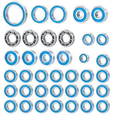 RC Car Parts Compatible with Axial for SCX10 1/10 RC Crawler Car Upgrade Parts 38Pcs Wheel Hub Sealed Bearing Kit