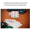 6 Sided Poker Dice, 20 Pieces Acrylic Game Dice Set Square Corner Accessory Portable Rectangle Playing Tools for Poker Games Party Supplies Birthday Party view 4