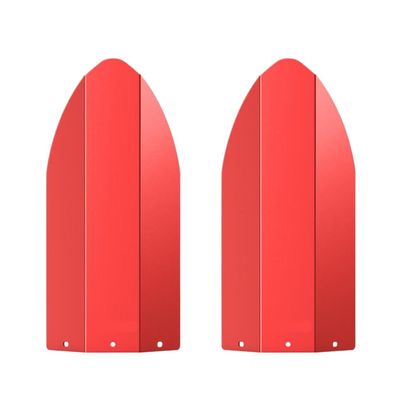 UTV Shock Guards Protector Cover Compatible with X3 Max R 4x4 XDS XMR XRC Turbo DPS Models 2017-2023(Red)