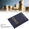 5 Pcs PVC Currency Collection Album | High Transparency Currency Holder Book for Collectors | 120 Currency Capacity/Safe Clamshell Design | Sturdy Currency Storage Present view 2