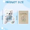 Ziyutam Get Well Soon Stuffed Animal, Get Well Bear Plush with Gift Box for Kids, Soft White Teddy Bear Gifts for Boy and Girl, Cute Recovery Stuffed Animal view 3