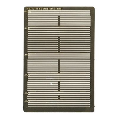 1/700 Scale Universal Brass Detail Strip PE Set Fine Photo-Etched Upgrade Parts for Naval Ship Modeling Projects