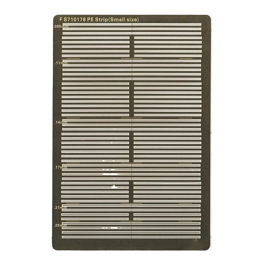 1/700 Scale Universal Brass Detail Strip PE Set Fine Photo-Etched Upgrade Parts for Naval Ship Modeling Projects
