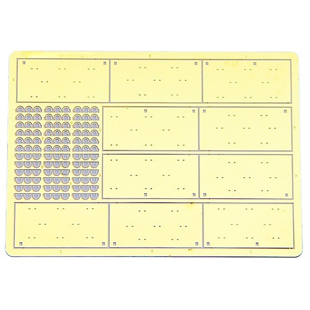 1/35 Scale Panther G/F/II Side Skirt Armor PE Set  Brass Photo-Etched Upgrade Kit for WWII German Tank Models