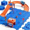 Guminnara Toddler Puzzles Track Cars Toys for Kids, Boys and Girls Age 3-5 4-7, Floor Puzzle Race Track with Cars and Road Signs, Birthday Toy Games for 3 4 5 6 7 8 Year Old Birthday Gifts view 1