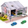 1/64 Diorama,Display Case for Hot Wheels Garage with LED,Storage Case Compatible with Hot Wheels&Matchbox Cars,1/64 Scale Diecast Car Display, Warehouse Scene (NO Cars) view 1