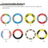 EXCLURA Adjustable Height Drone Obstacle Hoop Weatherproof, RC FPV Racing Training Loop Gate with Triangular Base, Avoidance Quadcopter Crossing Rings(Deep Coffee,40cm(15 3/4")) view 2