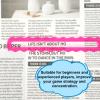 4pcs Mahjong Rule Finder, Bright Acrylic Scalloped Line Reader and Card Guide Mahjong Rules Helper Accessories for Beginner Players (Pink) view 3