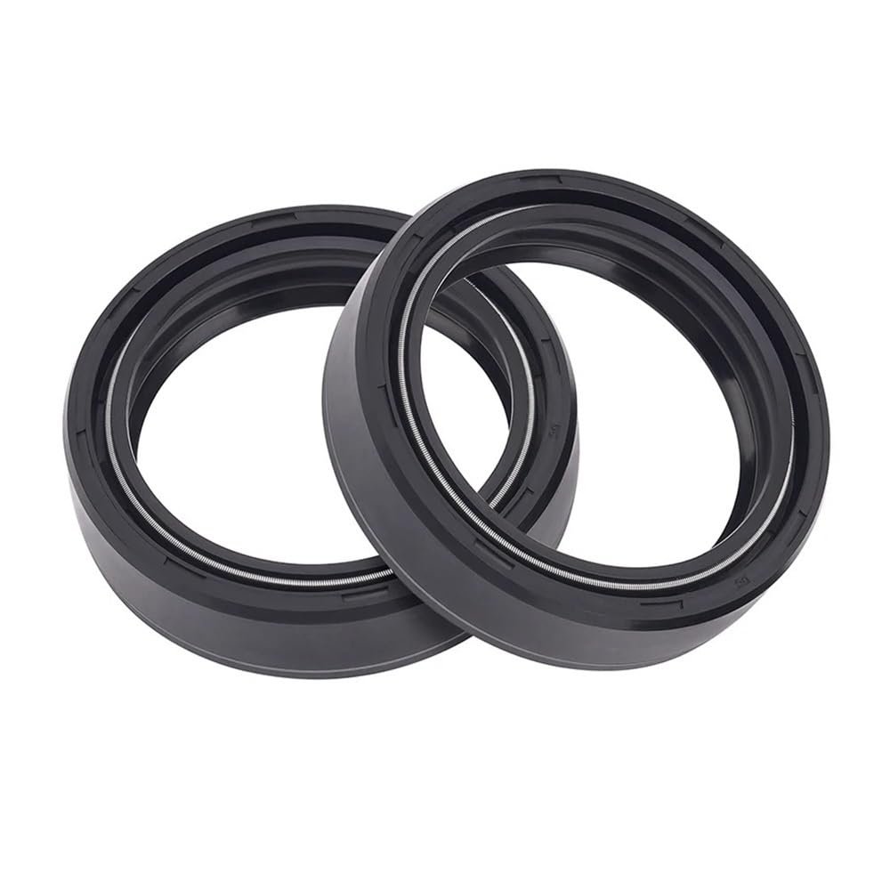 37x47x11 37x47 Motorcycle Front Fork Damper Oil Seal and Dustproof Fit for R1200 R 1200 GS RT R1200GS R1200RT ABS Spoke(Oil Seal)