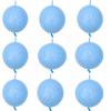 100 Pcs Link Balloon Linking Balloon 6 Inch Quick Link Latex Balloonfor Wedding, Birthday, Bridal Shower, Halloween, Christmas, Party Festival Decorations (Blue-6in) view 1