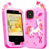 Kids Smart Phone Girls Toy, Christmas Birthday Gifts for Girls Age 3-9, Touchscreen Toy Cell Phone withGames, MP3 Music Player , 8G Card view 1