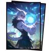 100 Card Sleeves 66x91mm Compatible with MTG (Art - Wizard) view 1