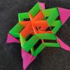 1 Pc Outdoor Toy for Picnic Beach Park Travel 3D Flower Kite for Kids Adults Easy to Fly Plum Blossom Kites view 4
