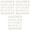 108 Wooden Letters And Numbers, 3 Sets Of 4-Inch A-Z & 0-9 Letters, Perfect For Diy Craft Projects, Home Decor, And Event Decoration view 3