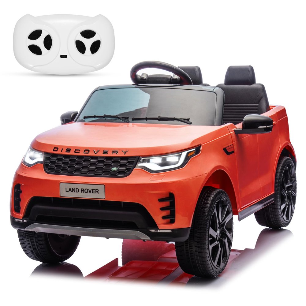 12V 4.5AH Electric Car for Kids, Children Ride On Toy with Parental Remote Control, Kids' Electric Vehicle with Soft Start Design/3 Speed/Double Seats & LED Lights (Red)