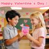 24 Pack Valentines Day Gifts for Kids with Stress Balls Valentines Day Cards for Kids School Stress Relief Squeeze Toys Teens Boys Girls Preschool Toddler Valentine Classroom Exchange Party Favors view 3