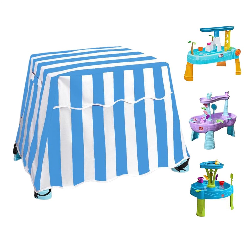 Kids Cover - Step 2 Water Shield, Waterproof Lid | Outdoor Picnic Cover Wrap Windproof Weather Resistant Protective Tabletop Sheet Heavy Duty Water Enclosure for Snow Rain Wind