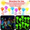 30PCS Sticky Hands with Card Headers Valentines Day Gifts for Kids School Glow Toys Valentine Exchange Cards for Kids Classroom Toddler Boy Girl Valentines Treat Class Party Favors Bulk Prizes view 3