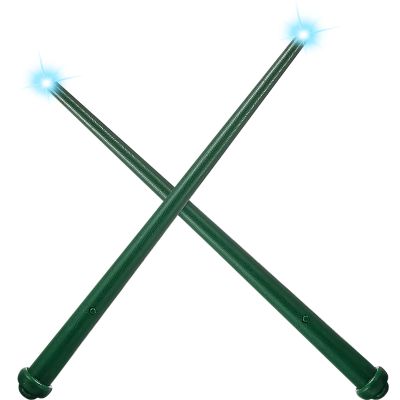 Gejoy 2 Piece Light up Wand for Kids Magic Wizard Witch Wand Princess Fairy Wands Sound Toy Cosplay Props