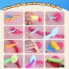 Air Dry Clay 48Pcs - 36 Colors Modeling Clays Kit with 12Pcs Dough Tools, Dough Accessories Includes Basic Dough Tools and DIY Molding Magic Clay for Boys,Girls,Kids Ages 4-8 view 4