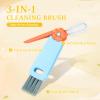 24pc 4 in 1 Cup Lid Gap Cleaning Brush Set with Straw Cleaner Brush, Multifunctional Bottle Cleaning Brush,Cup Lid Gap Cleaner,Home Kitchen Crevice Brush Tools for Water Cup,Thermos Cup,Pacifier view 3