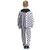 4PCS Kids Scary Clown Costumes, Killer Clown Jumpsuit Outfits with Mask Knife Gloves Halloween Props (Jumpsuit, Large) view 4