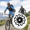 11T Ceramic Bearing Drivetrain Derailleur Pulley | Aluminum Alloy Guide Wheel for 8 - 11 Speed Vehicles | Lightweight Hollow Design / No Chain Block | Replacement for Mountain / view 2