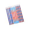 12 Pcs Football Themed Pencils With Eraser For Kids, Drawing Pencils, Writing School Supplies Sports Themed Party Favor Birthday For Students view 1