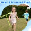 200 Pcs Transparent Color Hand Helicopter Set, 100 Propellers + 100 Rods Flying Helicopter Set, Bamboo Dragonfly Hand Rub Plastic Propeller for Outdoor Activity Children Gifts (Random 3-5 Color) view 4
