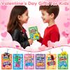 28PCS Video Game Keychains Valentines Day Cards for Kids School Valentine Gifts for Kids Classroom Party Favors Funny Preschool Valentine's Day Exchange Cards for Toddler Class Boy Girl Treat Bulk view 3