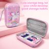 Kids Smart Phone for Girls, Christmas Birthday Gifts for Girls Age 3-10 Kids Toys Cell Phone, 2.8" Touchscreen Toddler Learning Play Toy Phone with Dual Camera, Game, Music Player, 32GB Card & Bag view 3