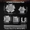 AF690B Sci-Fi Walkways Extension Pack for DND & RPG | Modular Terrain Set, Dungeon Walls, TTRPG Map Props, Dungeons and Dragons Accessories, Wargame Buildings, and Terrain for Tabletop Roleplay view 2