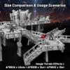 AF690B Sci-Fi Walkways Extension Pack for DND & RPG | Modular Terrain Set, Dungeon Walls, TTRPG Map Props, Dungeons and Dragons Accessories, Wargame Buildings, and Terrain for Tabletop Roleplay view 3