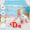 Crawling Fish Baby Toys, Novelty Tummy Time Toys for Babies 6-12 Months, Magic Swinging Fish Music Crawling Toys for Infant Toddler 12-18 Learning Crawl Walking Dancing 1st Valentines Days Gift view 2