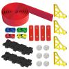 20ft Build Anywhere Portable Race Track with Suction Cups - Flexible Roll-Up Design Fits 1/64 Scale Cars, Portable Toy Gift for Kids 4+ Year Old view 4