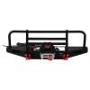 Compatible with Traxxas for TRX4 for Axial for SCX10 II 90046 1/10 RC Crawler Metal Front Bumper with Winch Remote Controller System RC Car Part Accessories view 2