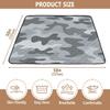 Camouflage Soft Foam Baby Playmat for Indoor Outdoor Comfortable Infant Play Activity Mat for Babies Infants Toddlers, 50'' x 50'' view 3