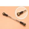 Compatible with WPL B14 B24 B16 B36 C14 C24 C44 1/16 RC Cars Upgrade Parts Accessories 2 Set Steering Pull Rod Servo Rod RC Car Part Accessories view 2