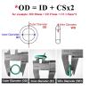 10Pcs White O-Ring Gasket CS 5mm OD 15~155mm Waterproof Washer Round O Shape(OD 21mm ID 11mm) view 2