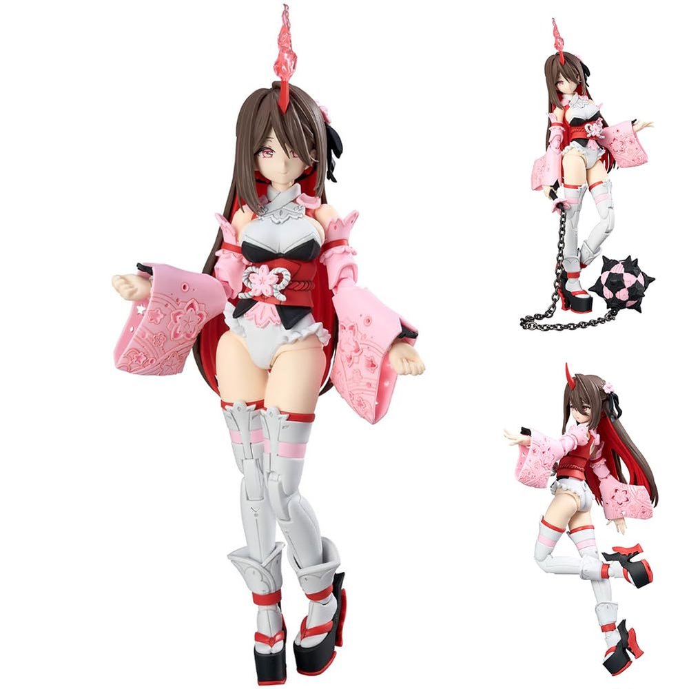 30MS SIS-N00-Shuremi Figure 5.9" Assembly Action Figure Model Kit Interchangeable Parts Original Painting Anime Figurine Collectibles Gift