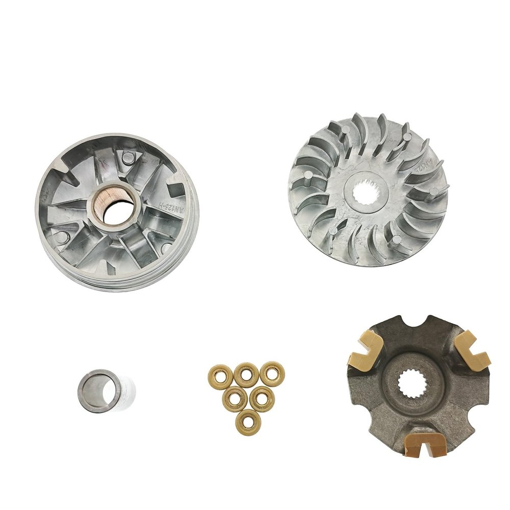Variator Drive Face Pulley Assy Fit for HS125T QS150T AN125T HS125 QS150 AN125 HS150 4-Stroke 21120-20E10-000