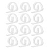 12Pcs Plastic Clear Tablecloth Table Cover Clips Holder Clamp Party Picnic Home view 4