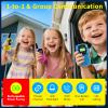 Rechargeable Walkie Talkies for Kids, Easter Basket Stuffers/Easter Gifts for Kids, Walkie Talkie Toys for Girls Boys, Outdoor Toys Games for Kids, Gifts for 3 4 5 6 7 8 9 10 Year Old Girls Boys view 2