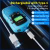 Rechargeable Walkie Talkies for Kids, Easter Basket Stuffers/Easter Gifts for Kids, Walkie Talkie Toys for Girls Boys, Outdoor Toys Games for Kids, Gifts for 3 4 5 6 7 8 9 10 Year Old Girls Boys view 3
