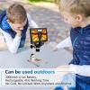 7" LCD Digital Microscope 10-1200X Magnification 1080P 12MP Video Microscope Camera with Metal Stand view 4