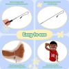 3 Pcs Adjustable Puppet Handles Metal Arm Control Rod Arm Control Stick Accessory for Puppets Arm Or Plush Body(3 Pcs) view 4