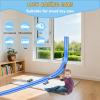Flex Race Car Track 15 Ft for Kids 3+ Toys, with 4 Small Racecars, Suitable for Hot Wheels and Diecast 1/64th Cars, Rolls Up Race Tracks with Strong Suction Cups view 2